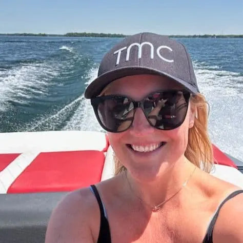 TMC Black Hat (White Embroidery)