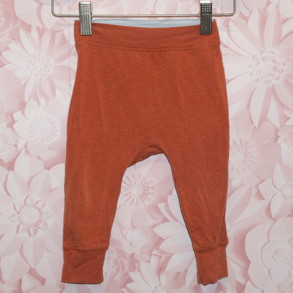 Orange Leggings Size 6-12m