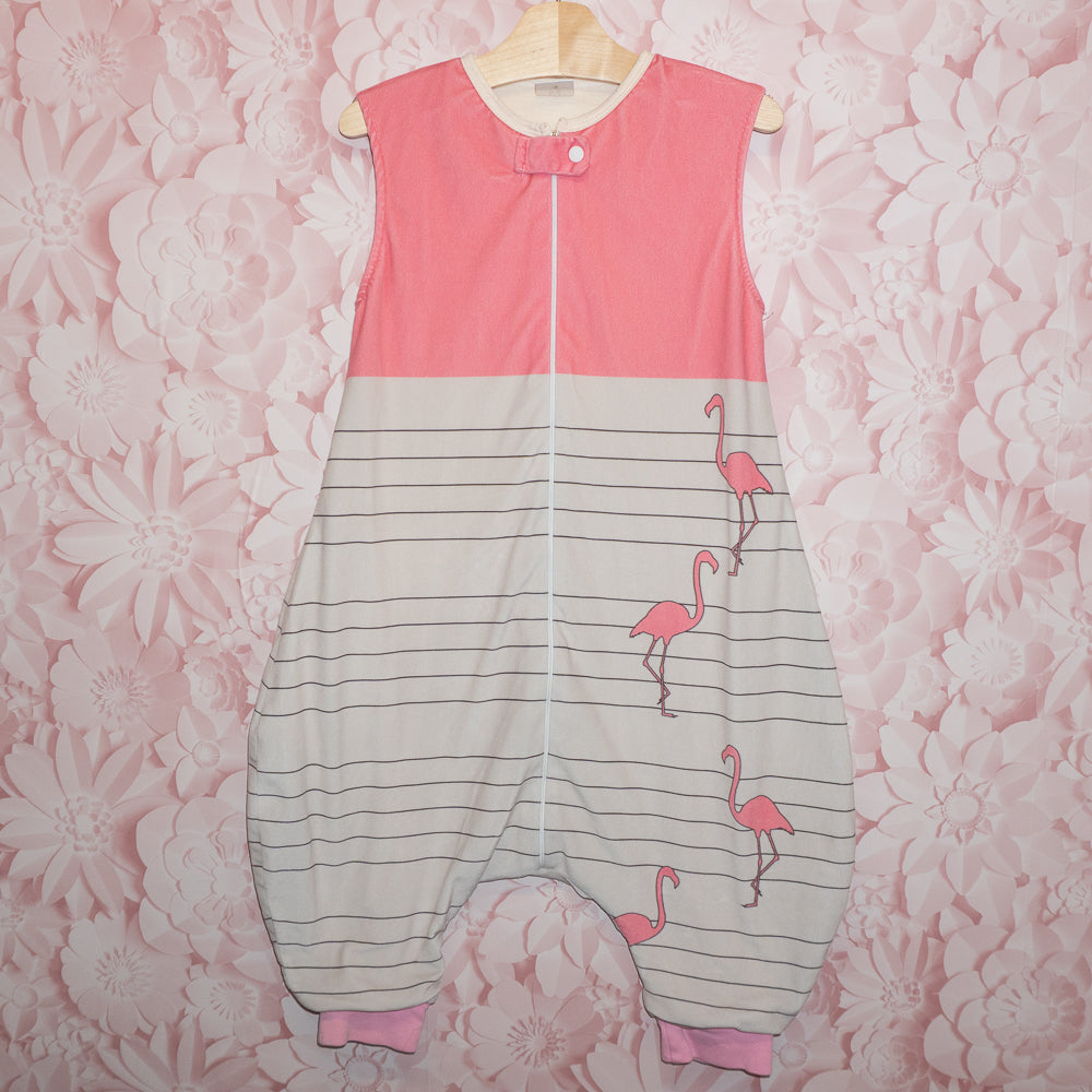 Flamingo Footed Sleep Sack Size 3-5T
