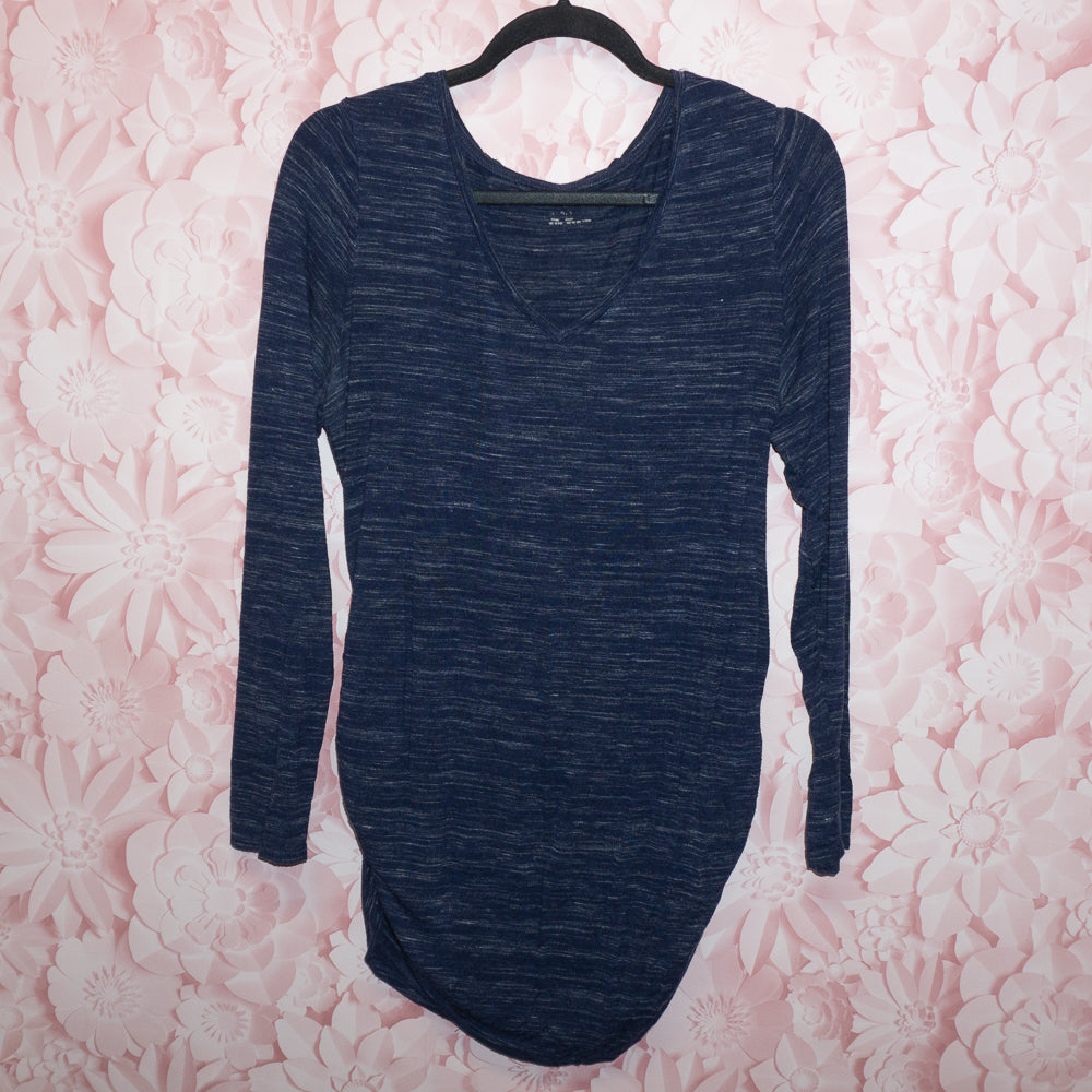 Navy Blue Maternity Top Size L
