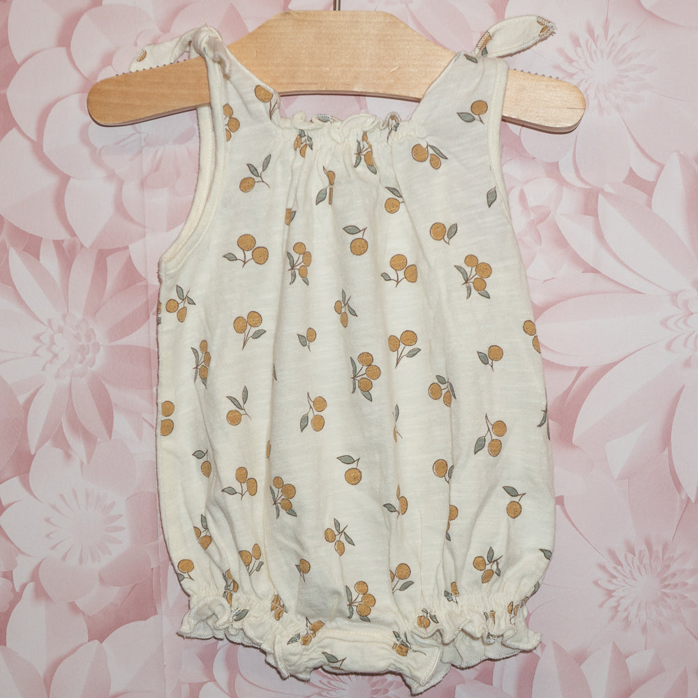 NWT Oranges Shortie Romper Size 0-3m