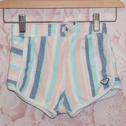 Striped Terry Shorts Size 7