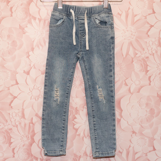 Distressed Blue Jeans Size 3T-4T