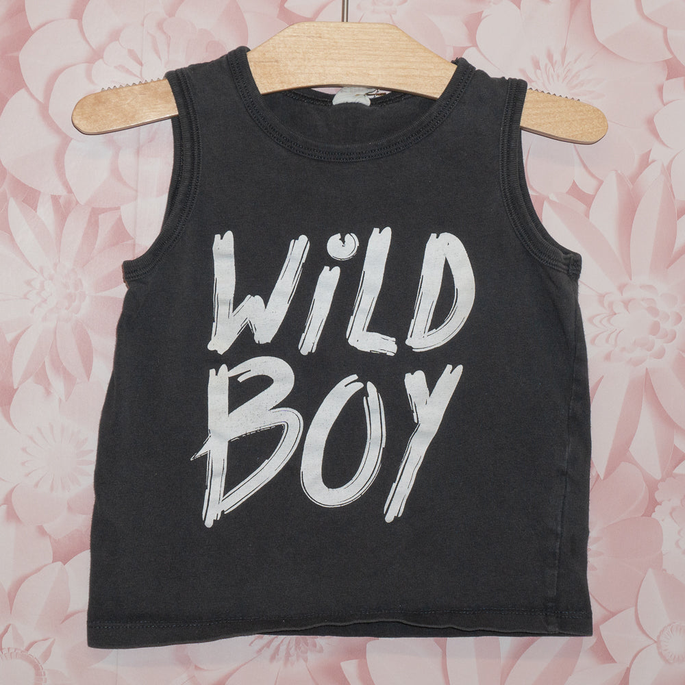 Wild Boy Tank Size 12-18m