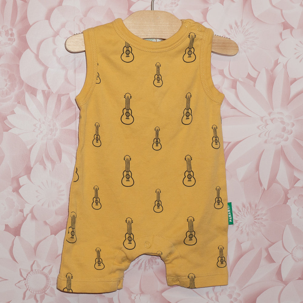 Guitar Shortie Romper Size 3-6m