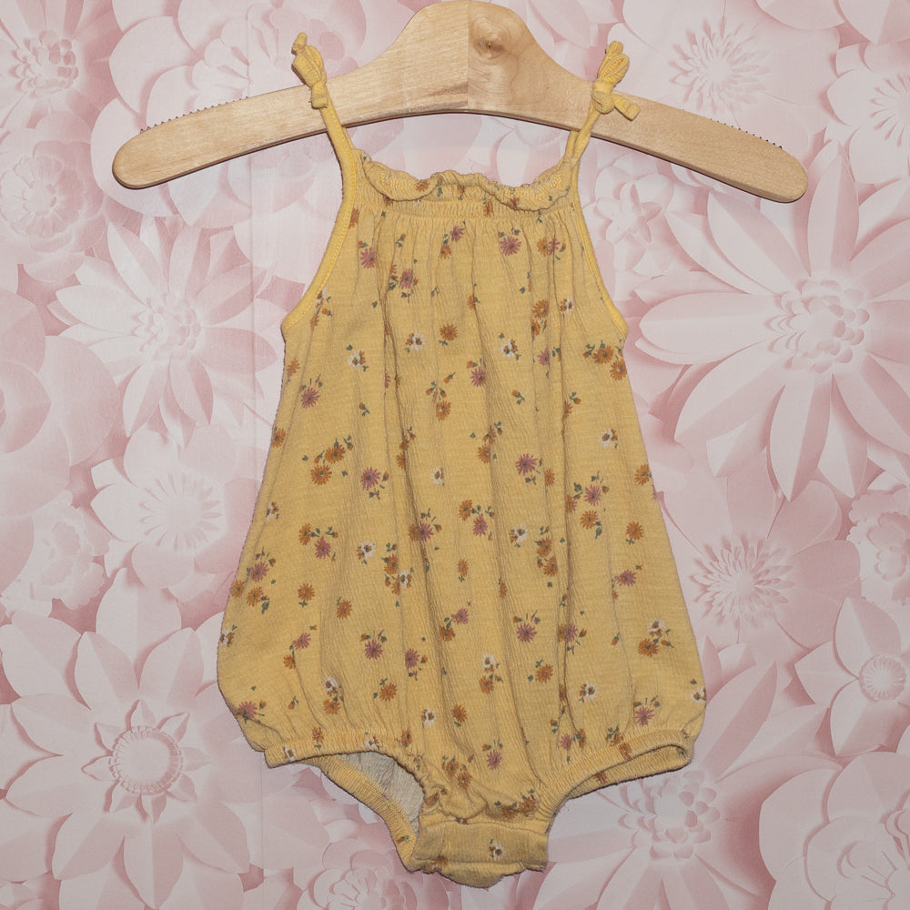 Floral Crepe Romper Size 9m