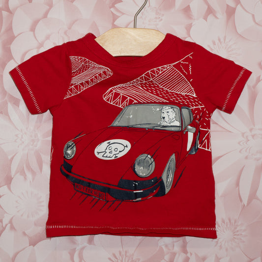 Danger Bear Tee Size 6-12m