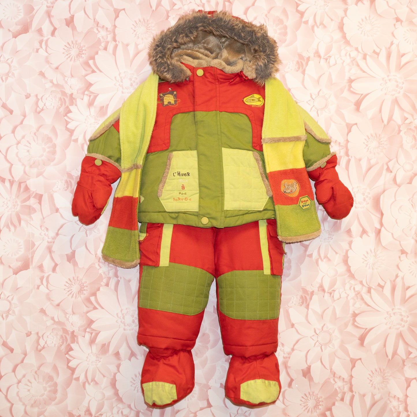 Retro Snowsuit Size 6m