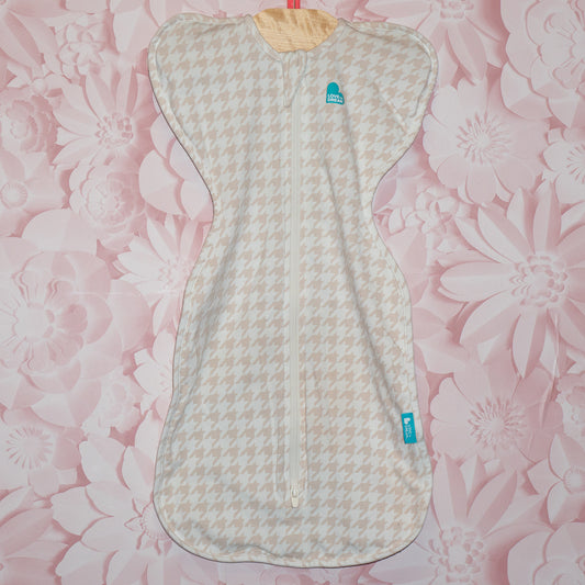 Houndstooth Arms-Up 1.0 TOG Sleep Sack Size NB