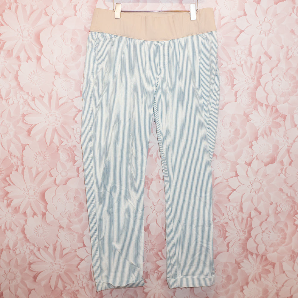 Striped Maternity Pants Size 8