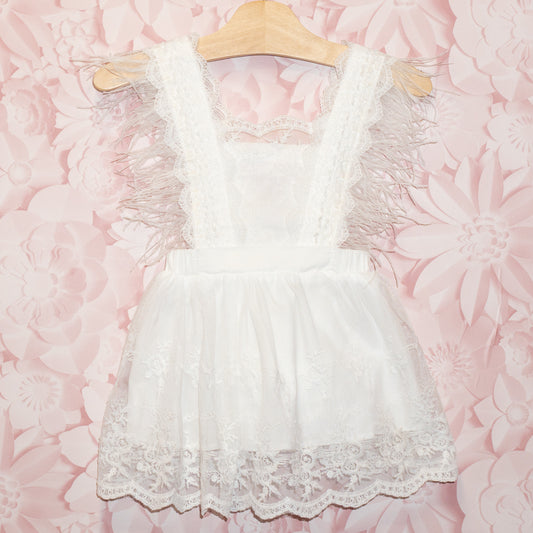 Lace & Feather Dress Size 18-24m
