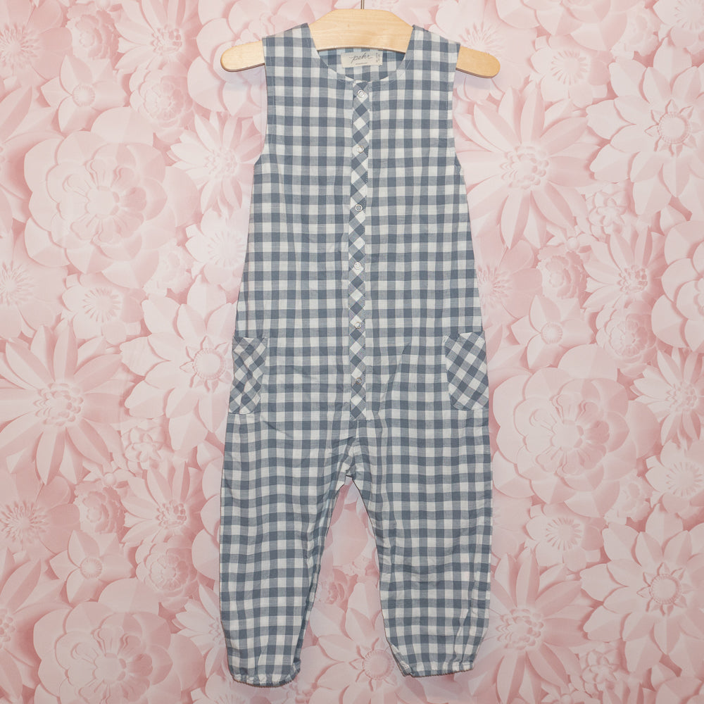 Gingham Romper Size 18-24m