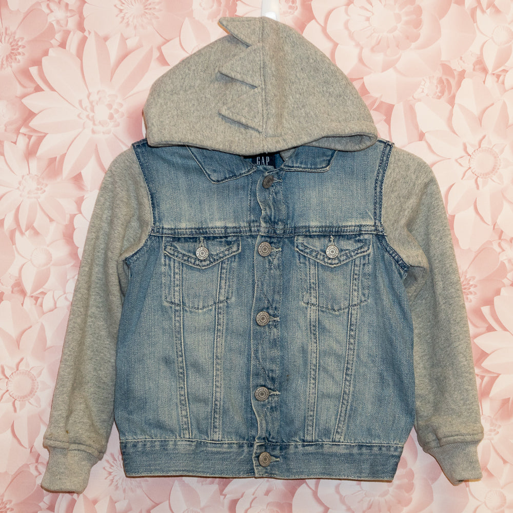 Denim Hoodie Size 4T