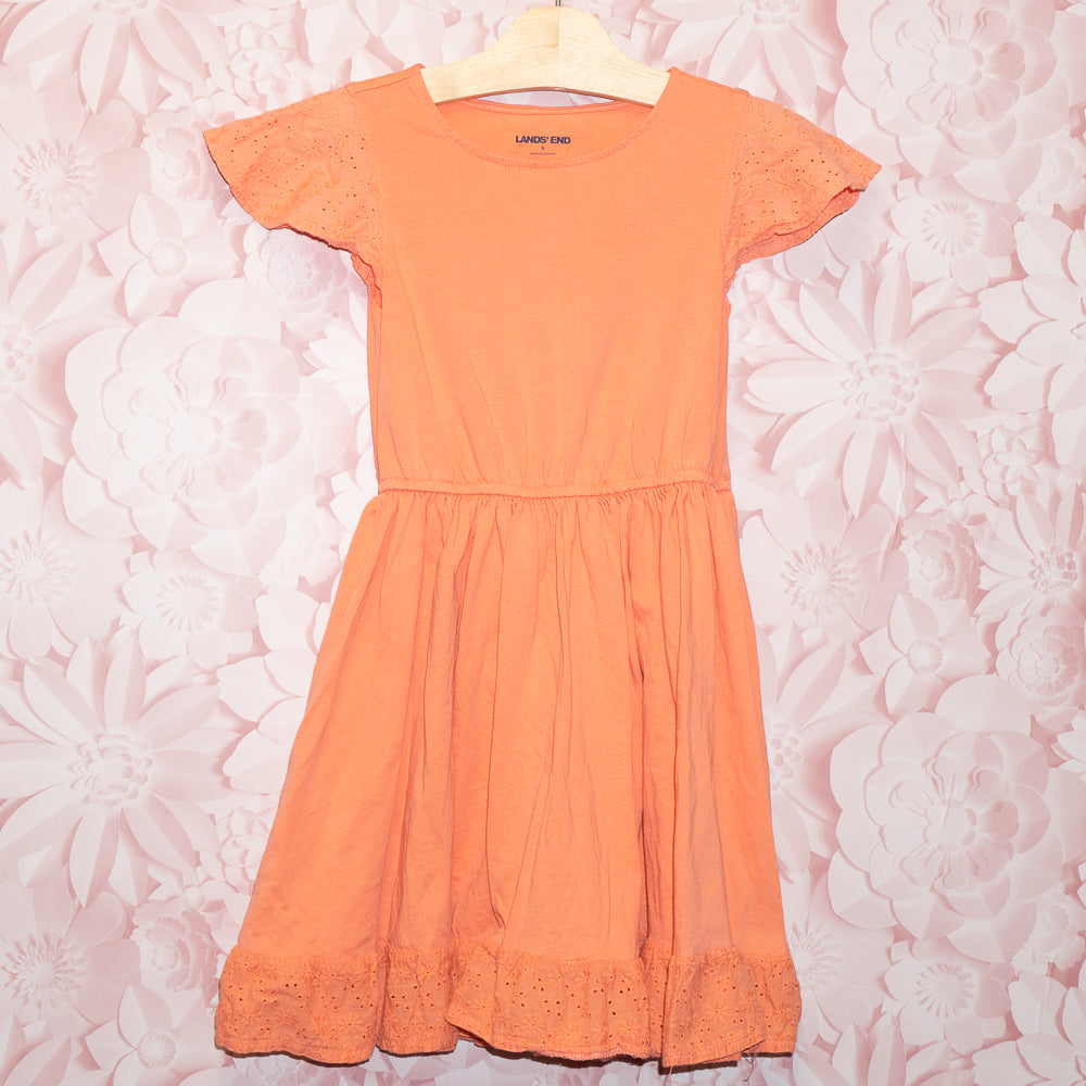 Eyelet Lace Sleeve Dress Size 6