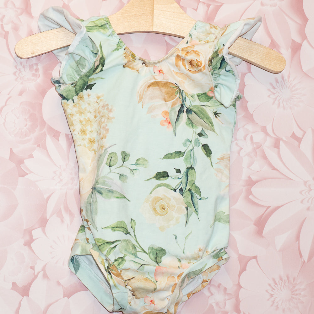 Ruffled Floral Romper Size 18-24m