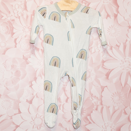 Rainbow Bamboo Sleeper Size NB