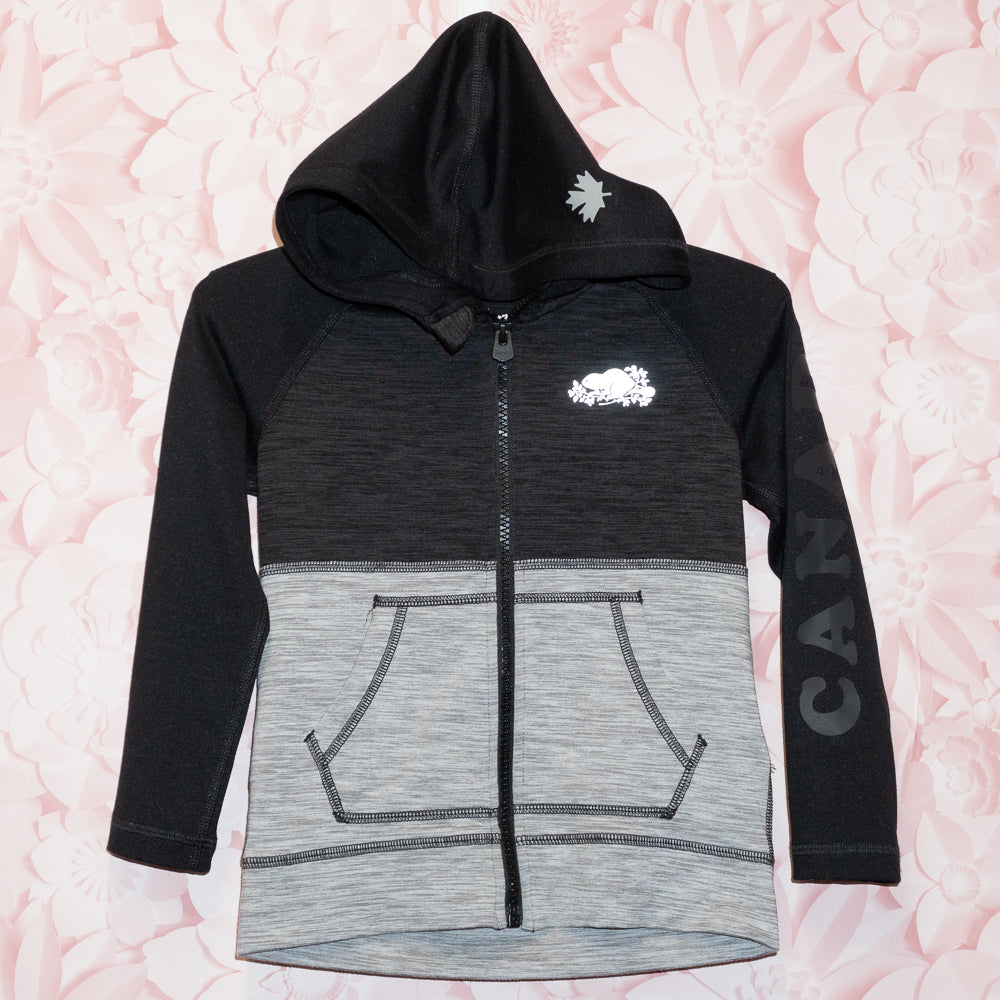 Long Athletic Zip Hoodie Size 4T