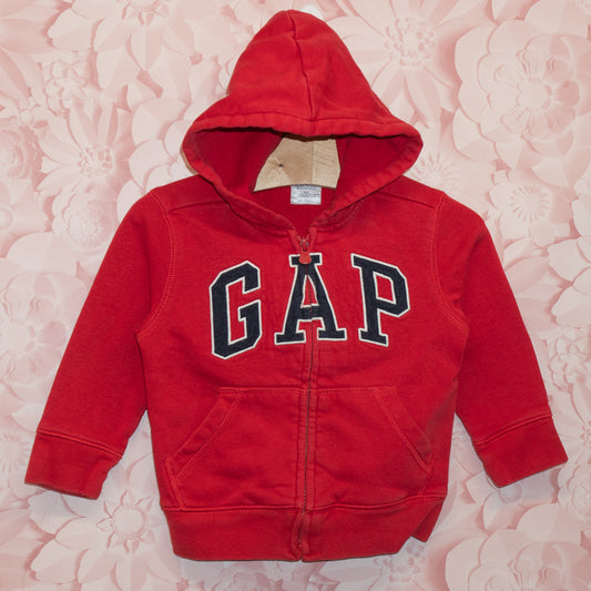 Gap Logo Zip Hoodie Size 2