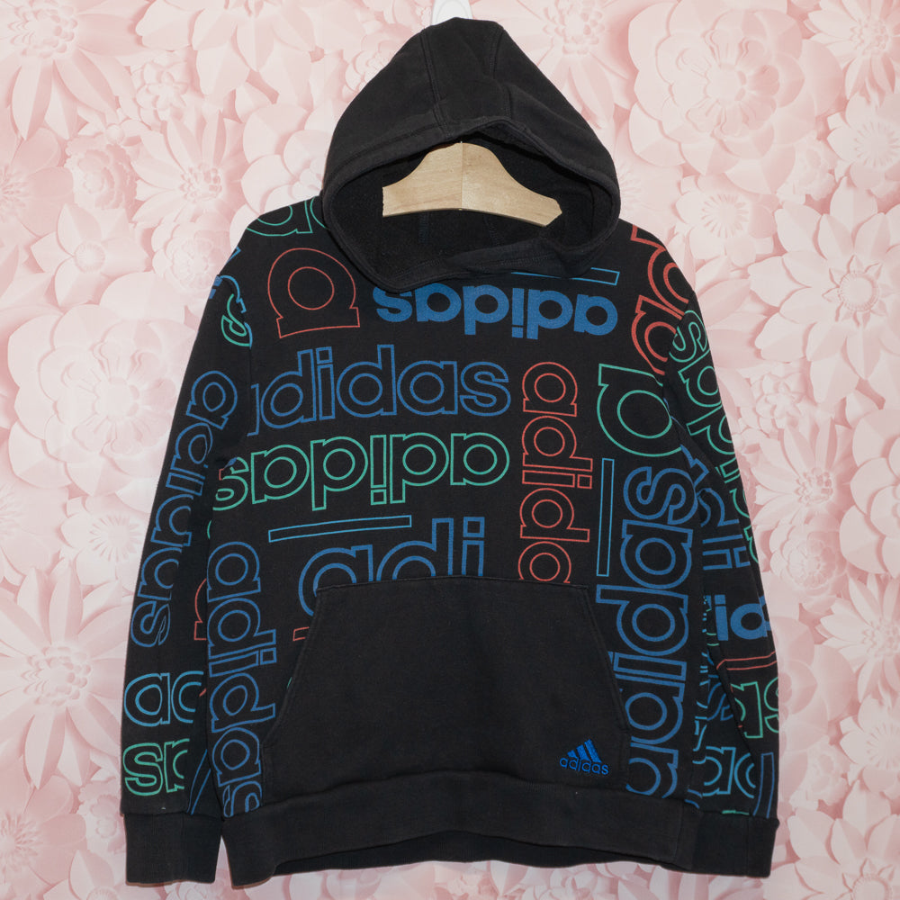 Adidas Text Hoodie Size 8