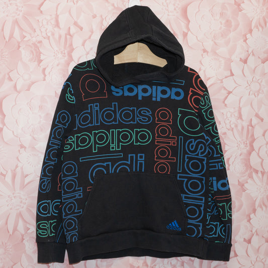 Adidas Text Hoodie Size 8