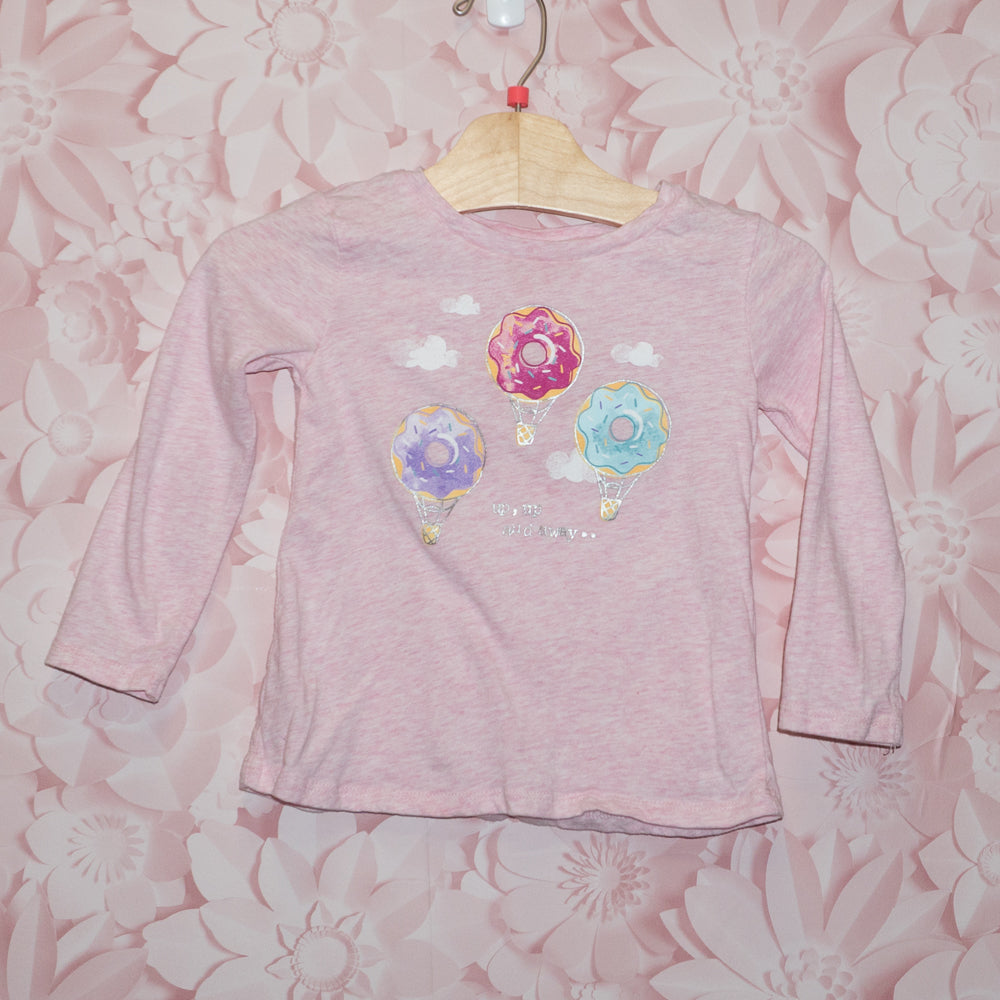 Hot Air Donuts Tee Size 3T