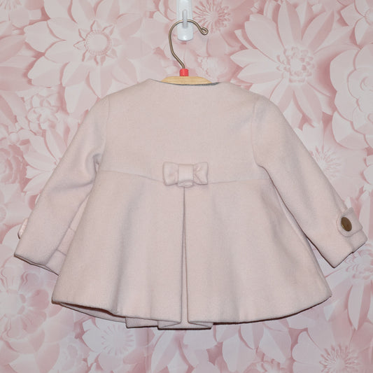Pink Pea Coat Size 0-3m