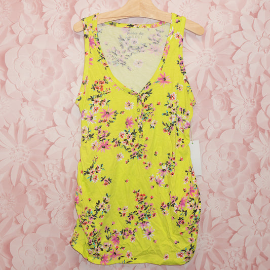 NWT Floral Maternity/Nursing Tank Size S