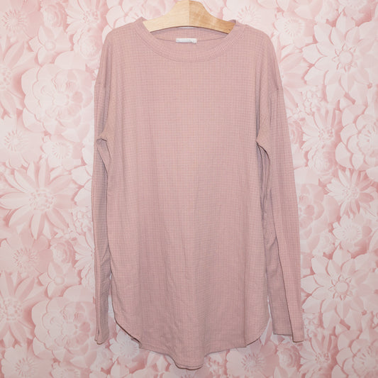 Ribbed Longsleeve Top Size XL
