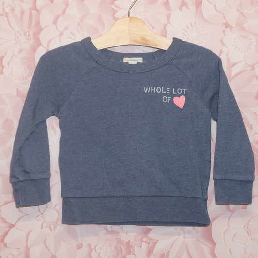 Whole Lot of Heart Crewneck Size 3