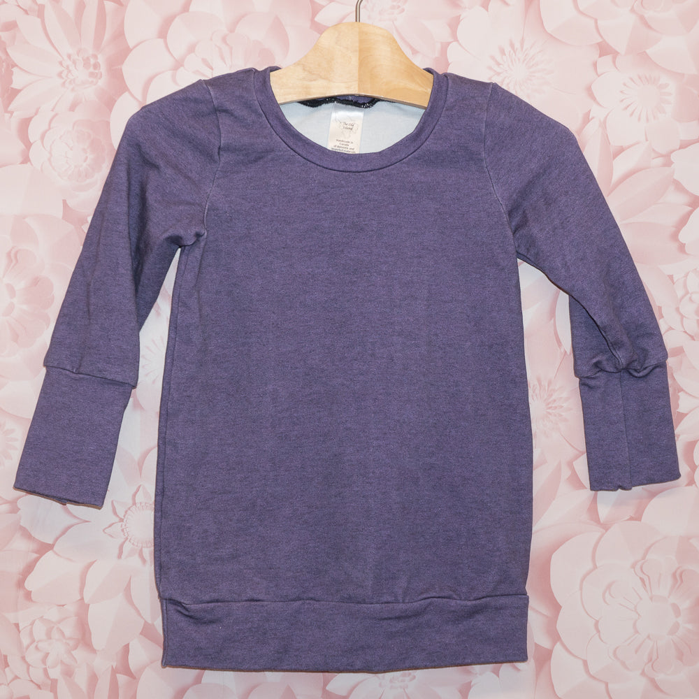 Purple Grow-with-me Top Size 12M-3Y