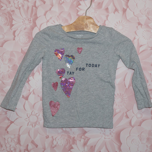 Yay For Today Tee Size 4