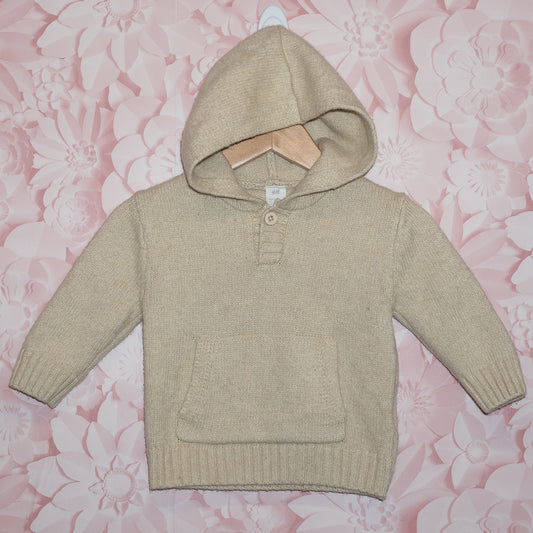 Knit Hoodie Size 12m