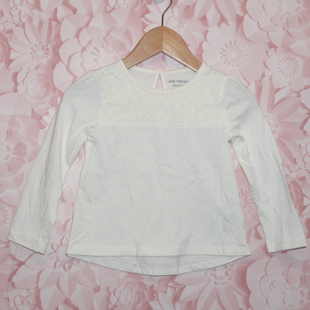 Lace Embellished Top Size 3