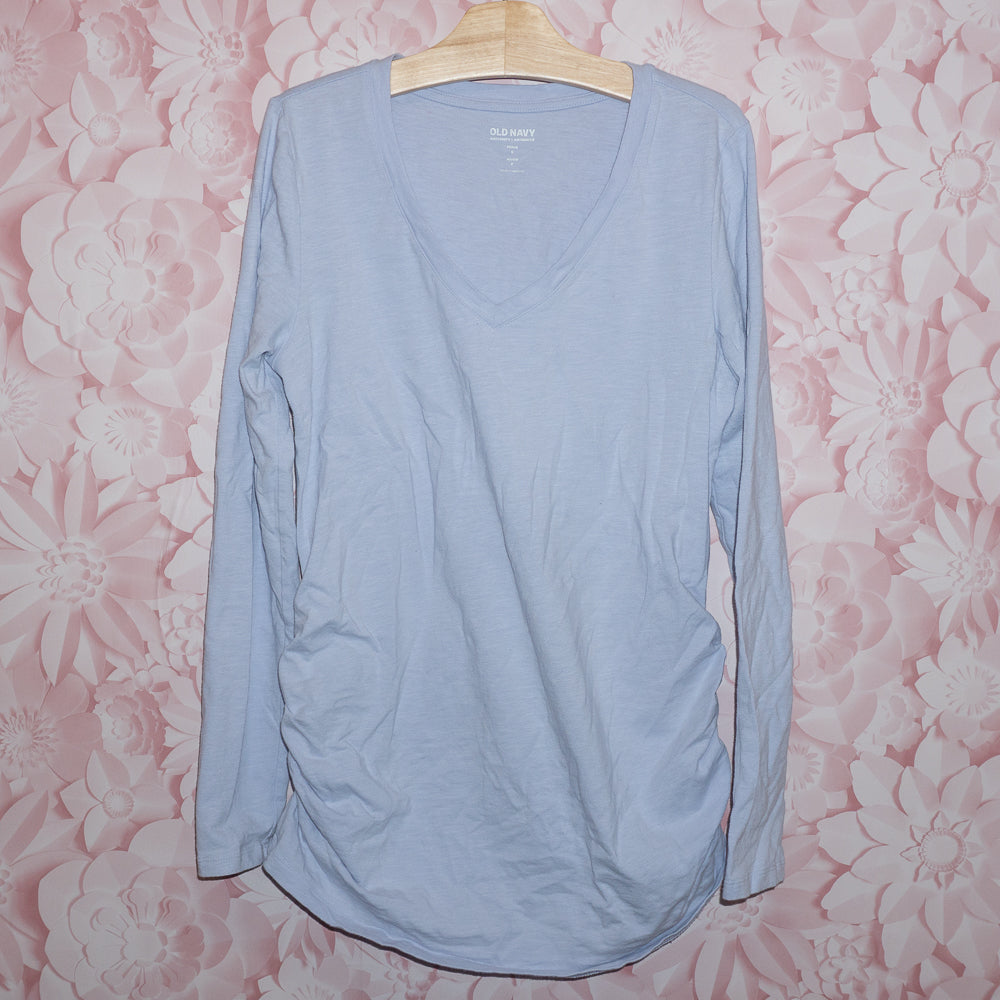 Long Sleeve Maternity Tee Size S