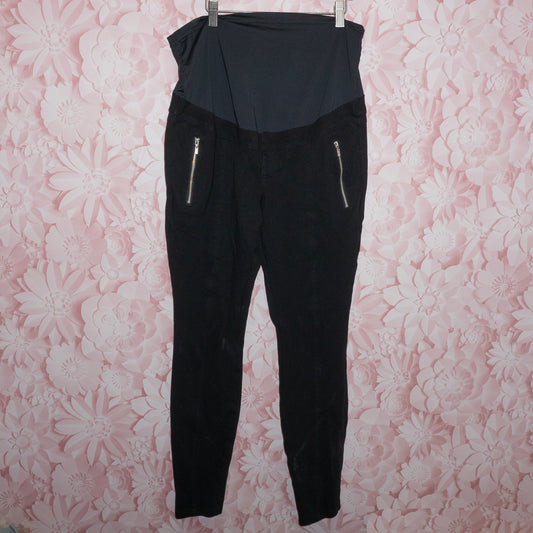Zip Pocket Maternity Pants Size L