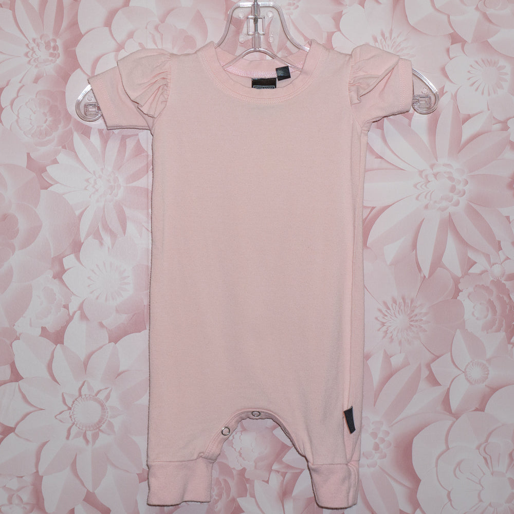 Pink Ruffled Romper Size NB