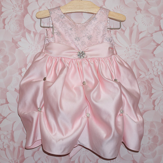 Pink Poufy Dress Size 24m