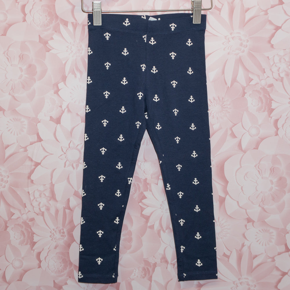 Anchor Leggings Size 4