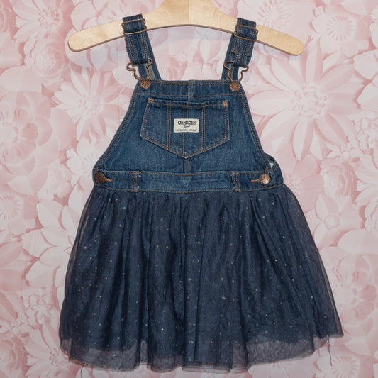 Tulle Overall Dress Size 4T