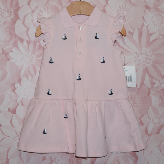 NWT Sailboat Dress Size 12m
