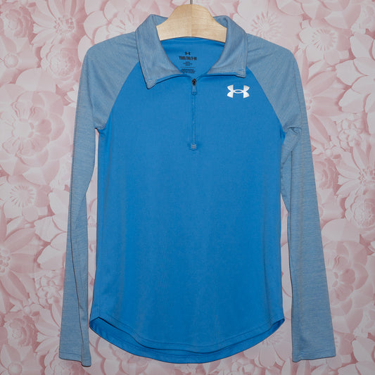Zip Neck Athletic Tee Size 10-12