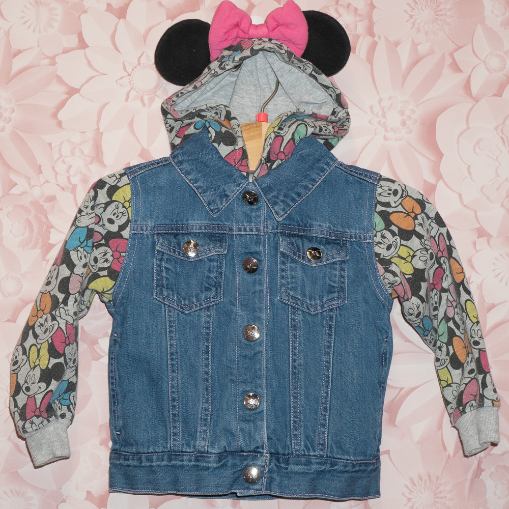 Minnie Mouse Jean Jacket Size 2