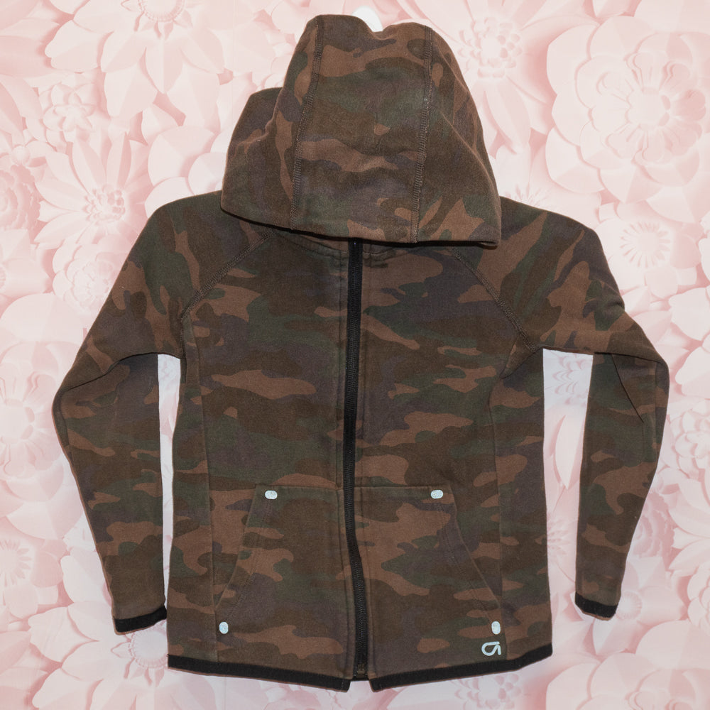 Camo Athletic Hoodie Size 4Y