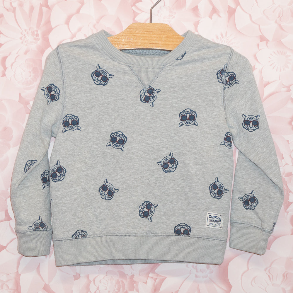 Cool Tiger Crewneck Size 4T