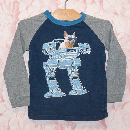 Mech Dog Tee Size 4T