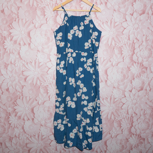 Blue Daisy Dress Size 8