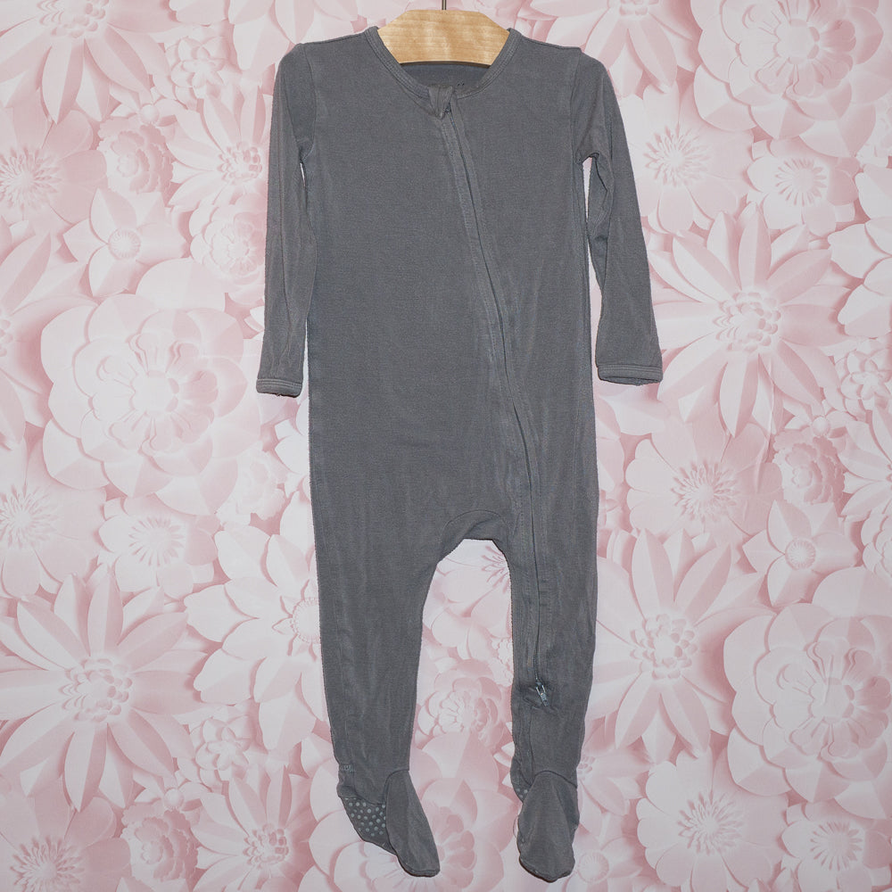 Gray Bamboo Sleeper Size 6-9m