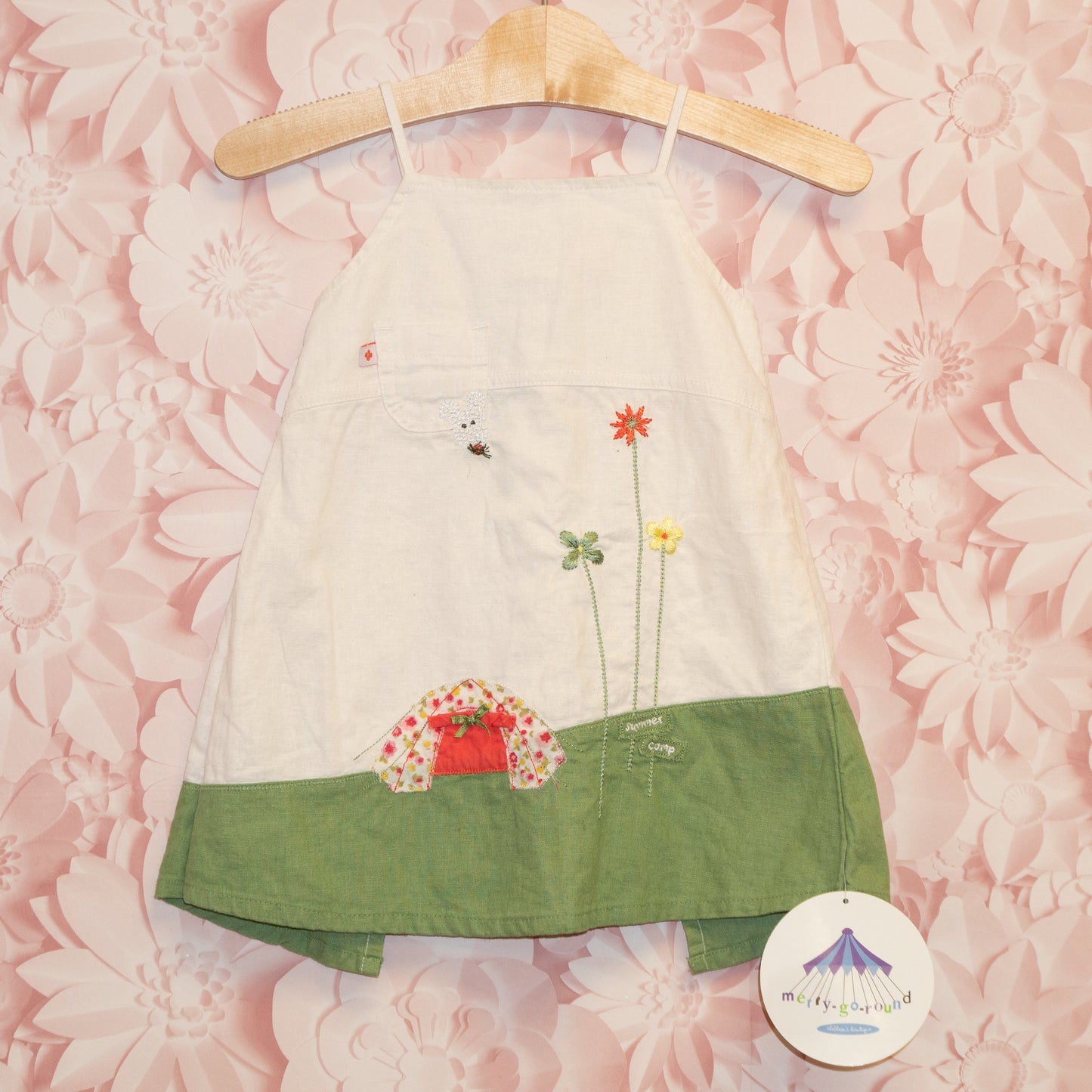 Summer Camp Dress Size 9-12m