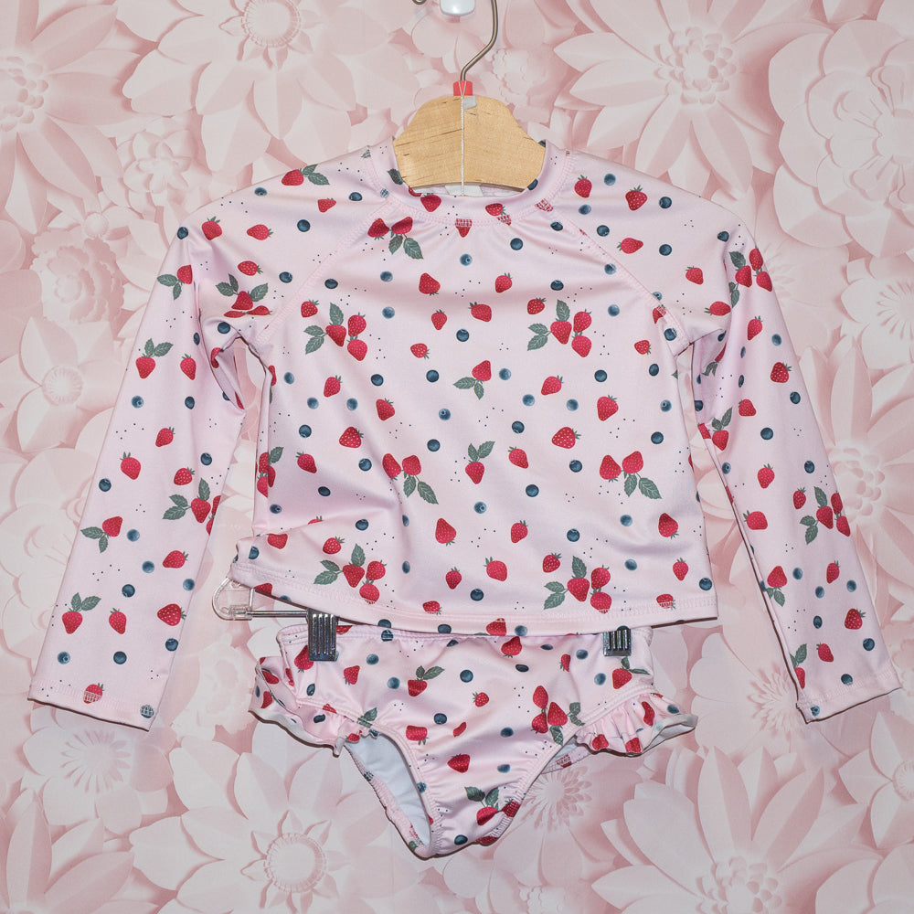 Strawberry Swim Set Size 4