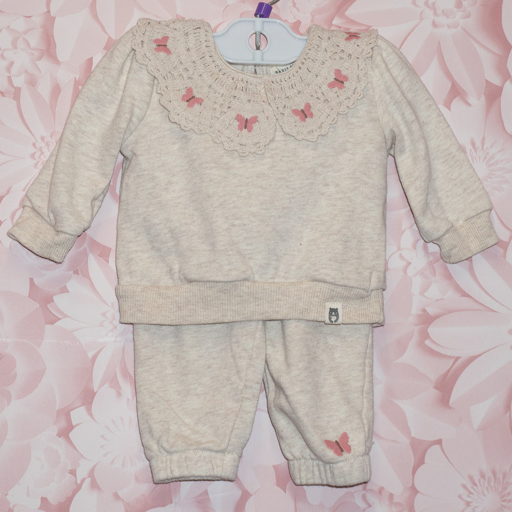 Butterfly Crochet Set Size 3-6m